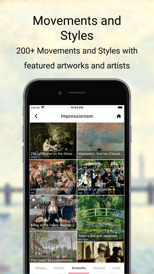 #3. History of Art App (iOS) 由: Mustafa Gunes