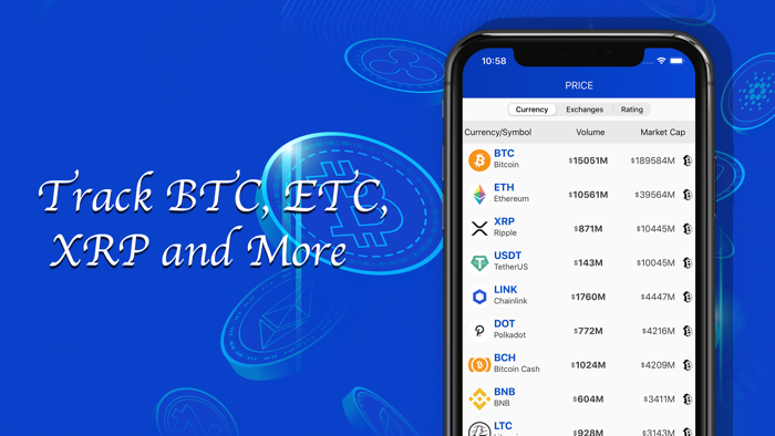 Blockchain Crypto Tracker