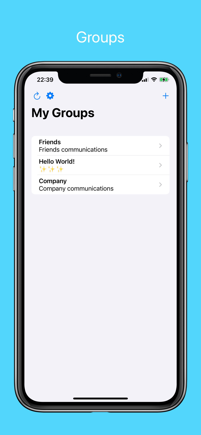 Tomodachi SNS Groups