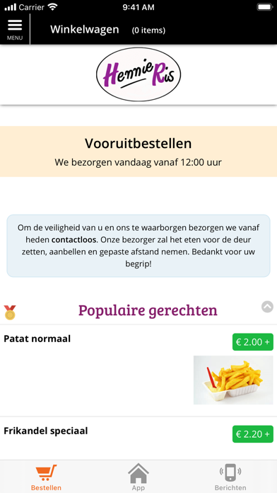 Snackbar Hennie Ris Heerenveen screenshot 3