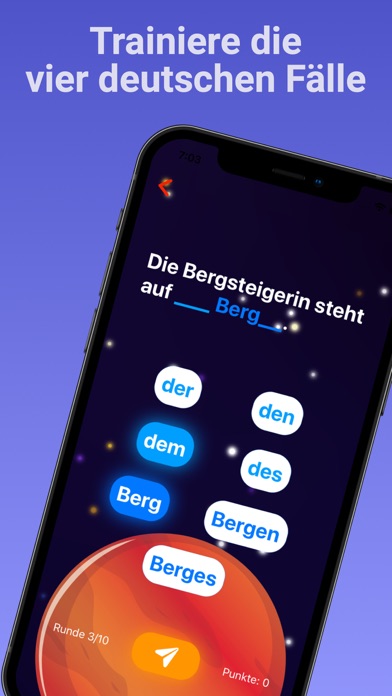 Screenshot #1 pour Galaxie der 4 Fälle
