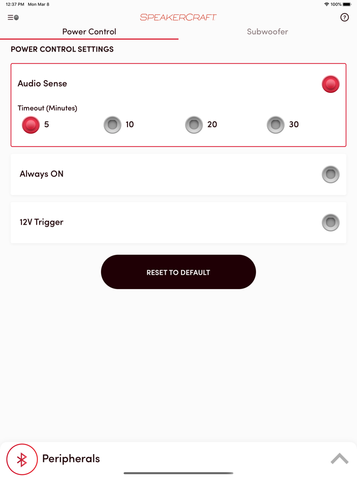 SPEAKERCRAFT Sub Station