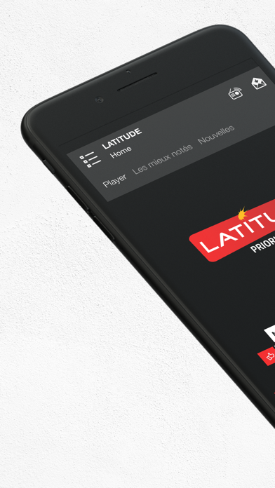 Latitude Radio Screenshot