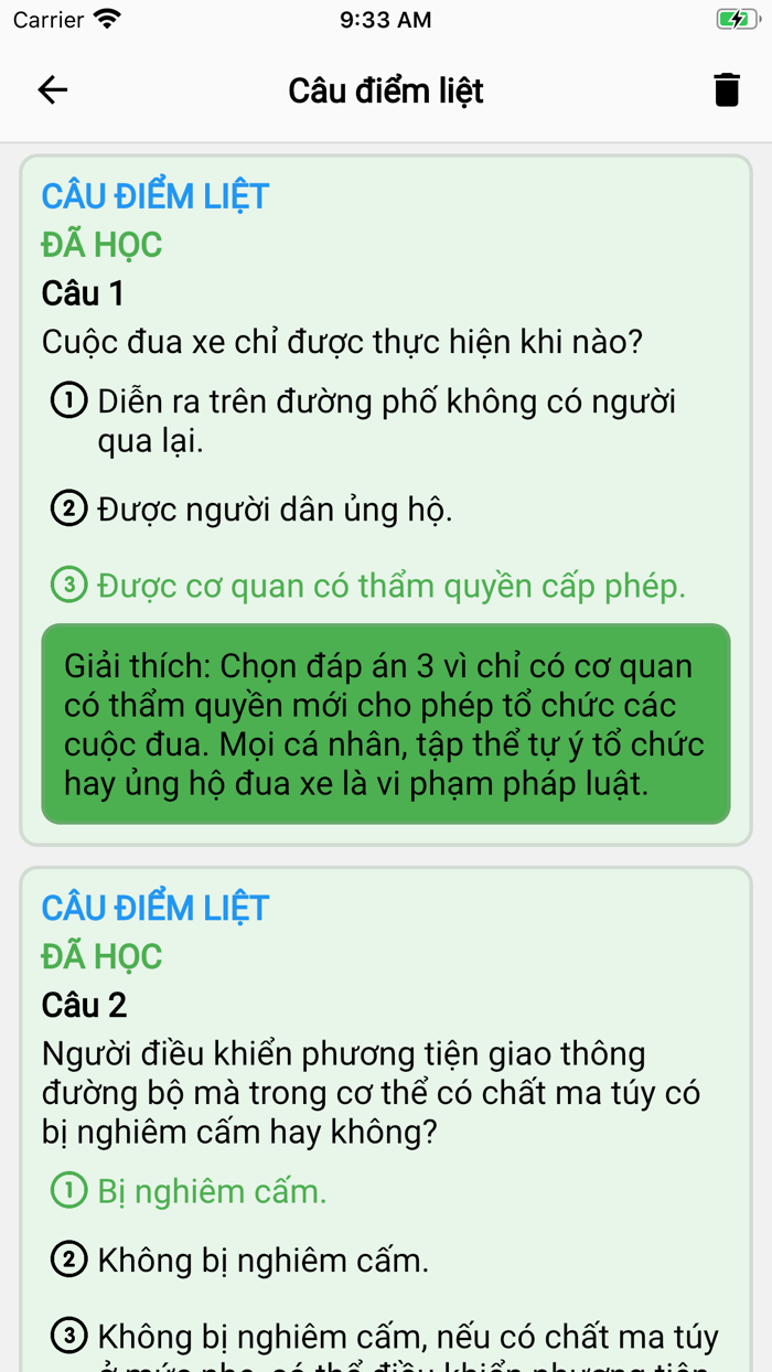 Ôn Thi GPLX Máy A1 Pro