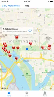 dc monuments iphone screenshot 2