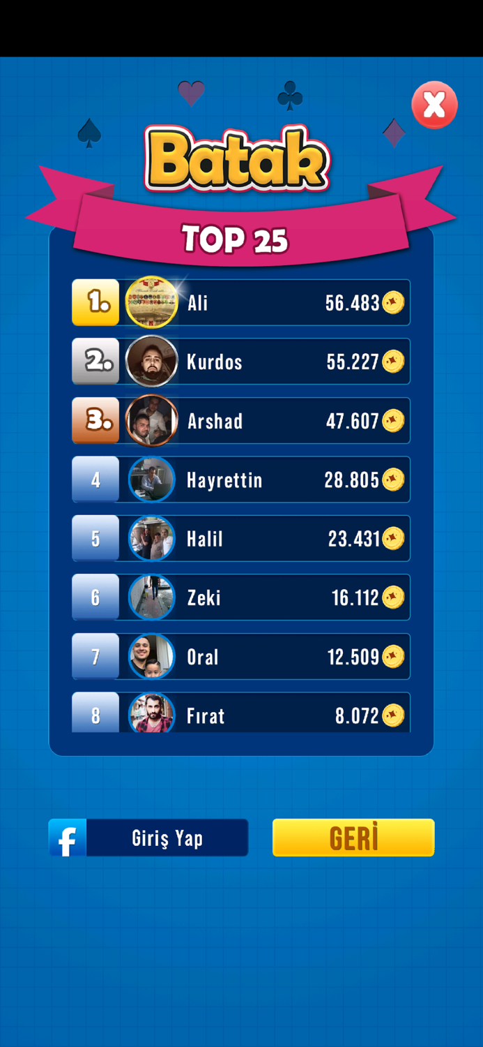 Batak Pro - İnternetsiz Batak