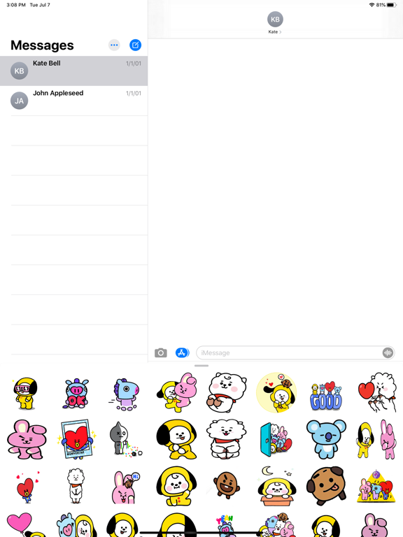 Screenshot #4 pour Sticker BT21 Cute