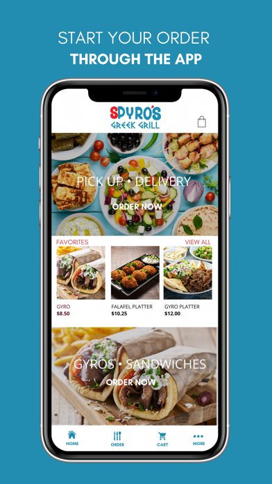 Spyros Greek Grill Screenshot