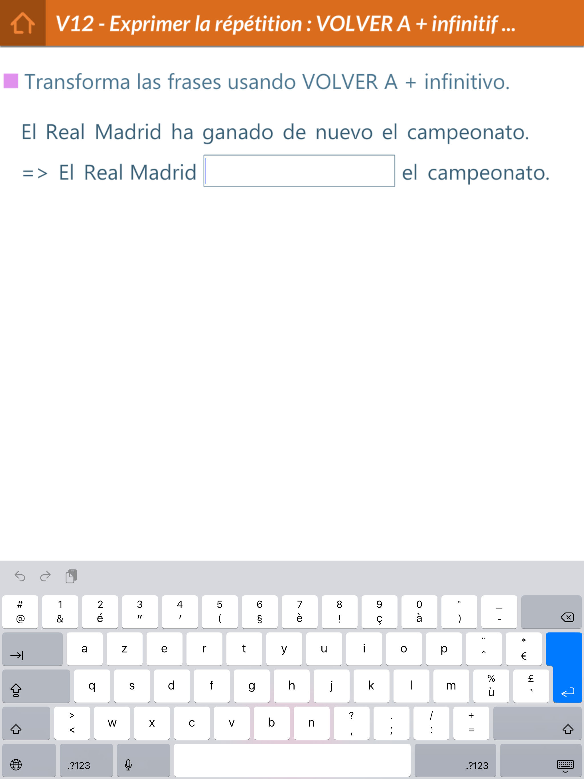 Mémo espagnol A1-A2