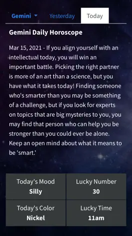 Game screenshot #DailyHoroscope apk