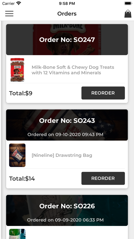 #7. Odoo E-commerce App (iOS) By: Confianz Global