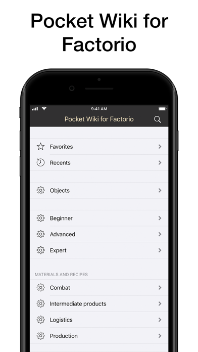 Pocket Wiki for Factorioのおすすめ画像1