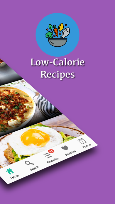 Low-Calorie Recipes Screenshot