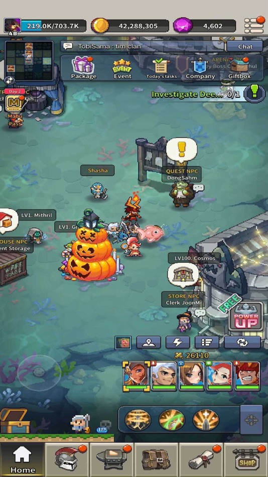 #6. Idle RPG - The Game is Bugged! (iOS) 由: NADDIC GAMES Co Ltd.