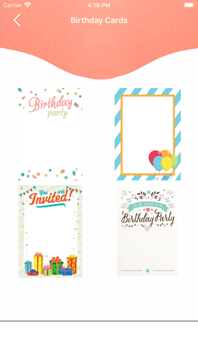Screenshot #2 pour Invite & Wedding Cards Maker