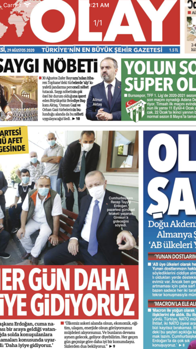 Olay E-Gazete Screenshot