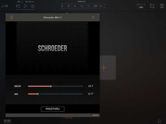 Screenshot #5 pour Schroeder AUv3 Reverb