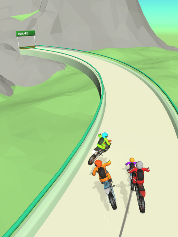 Screenshot #5 pour Moto Rush 3D