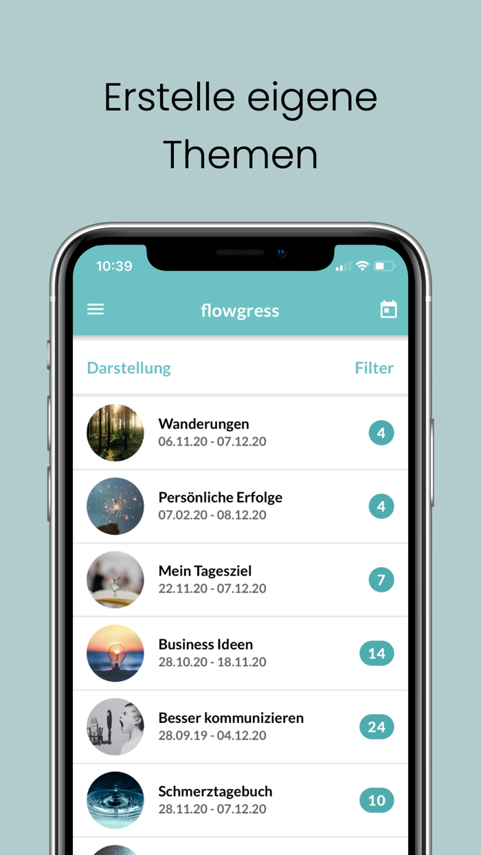 flowgress - Tagebuch and Notizen