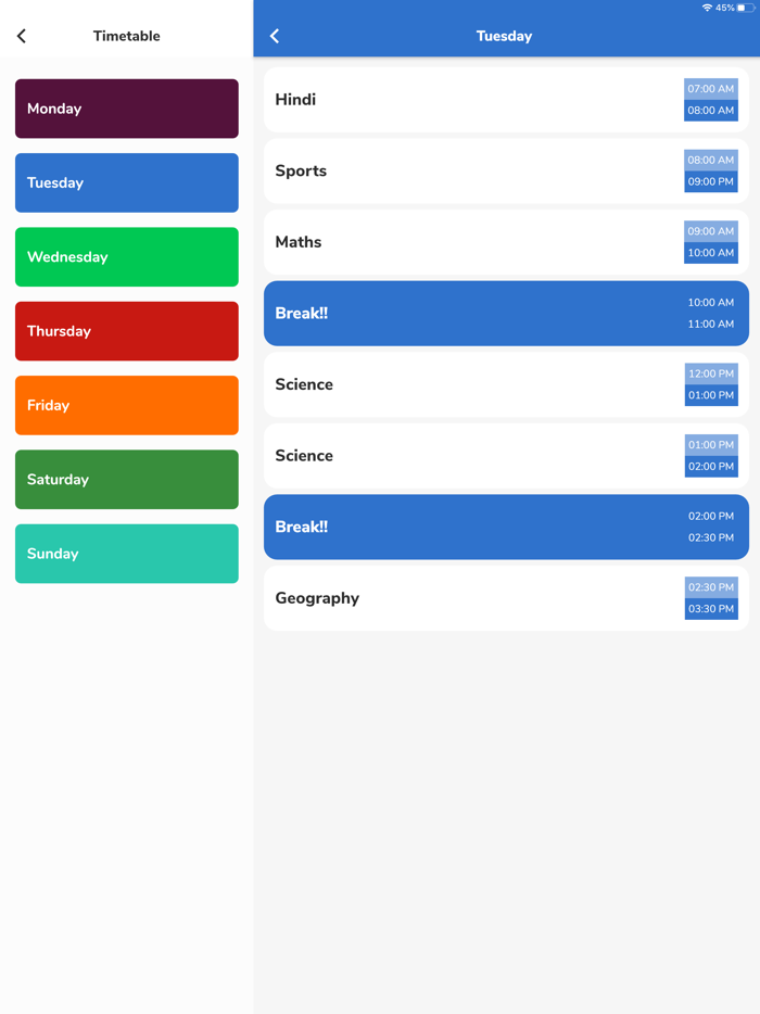 Niyaz National School App