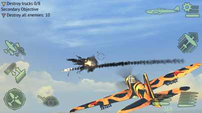 Screenshot from Warplanes: WW2 Dogfight FULL