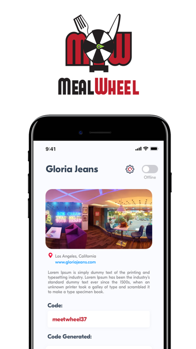 MealWheel! Screenshot