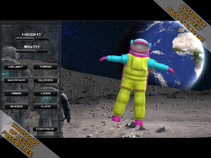 Intergalactic Astronaut Design