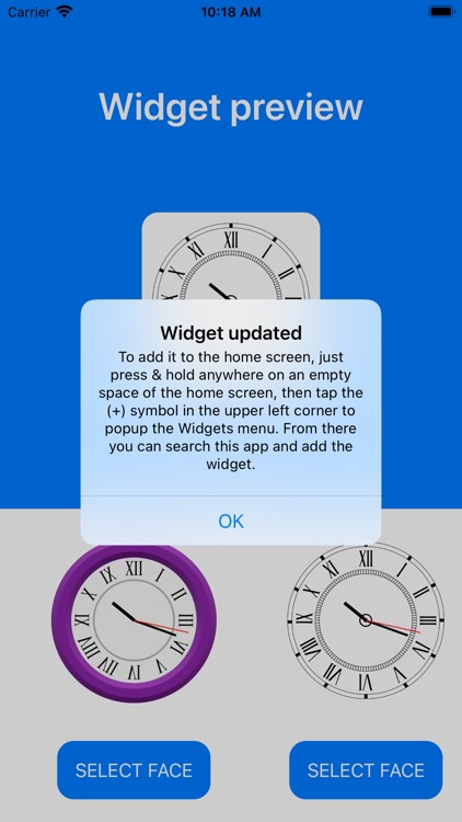 Clock Widget - Analog Watch