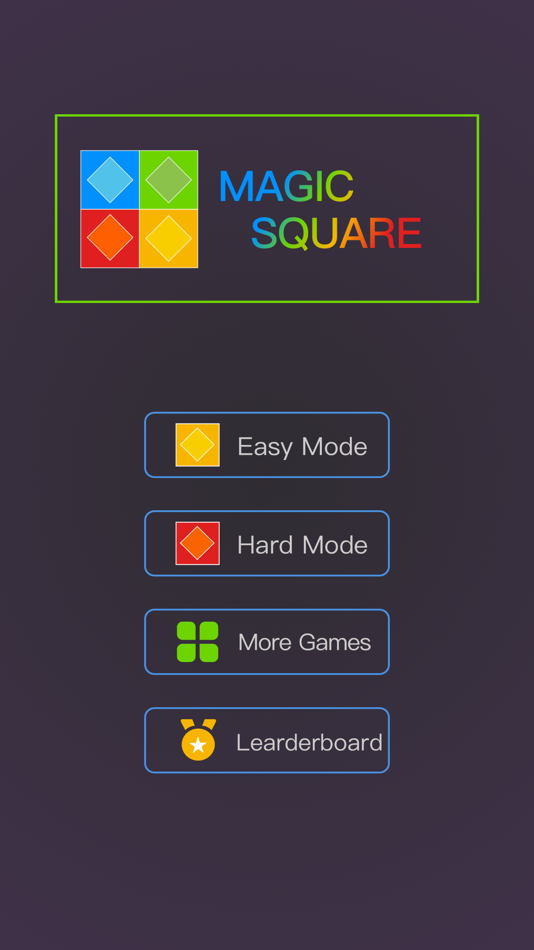 #1. Magic Square In Color (iOS) 由: 其跃 吴