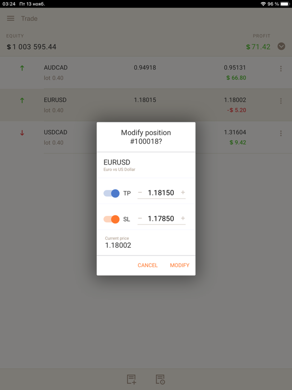 Screenshot #5 pour My Trading
