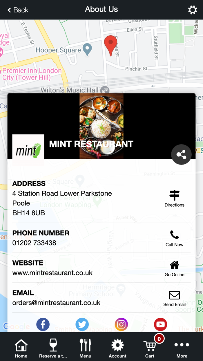Mint Restaurant