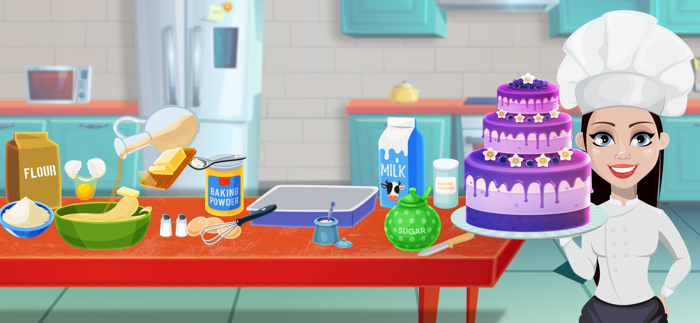 Cooking Cake Bakery Store