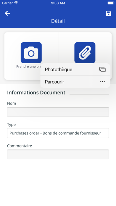 Maupard Fiduciaire Screenshot