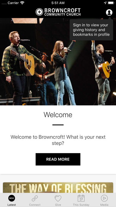 Browncroft Community Church Screenshot
