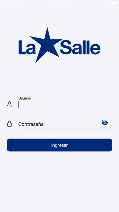 La Salle Cochabamba Profesores Screenshot