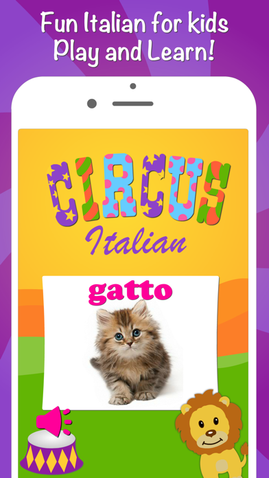 Italian language for kids Pro Screenshot