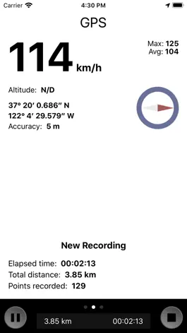 Game screenshot GPS Stone (GPX Trip Recorder) apk