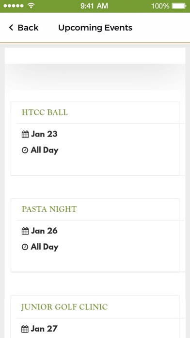 Holly Tree Country Club. Screenshot