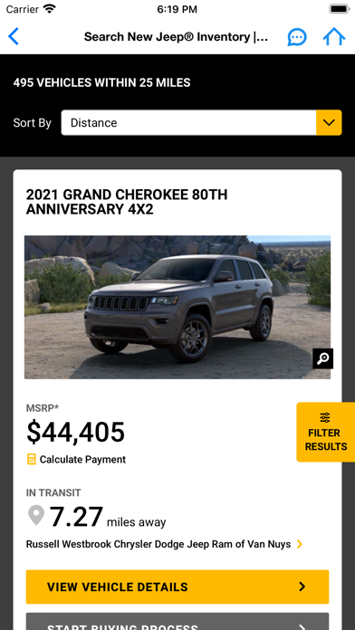 Grand Cherokee Screenshot