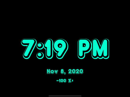 Screenshot #6 pour Affichage de l'horloge e heure