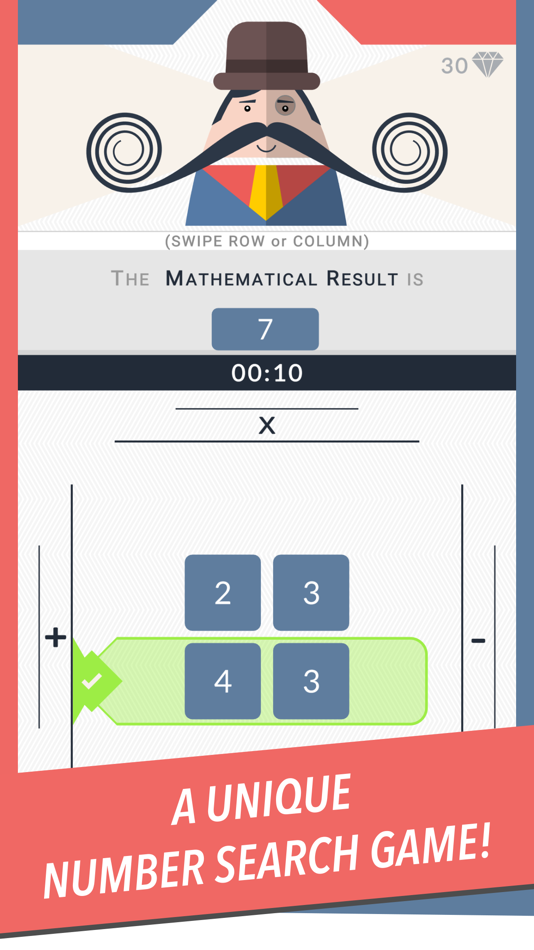 #1. Mr. Mustachio : Number Search (iOS) 由: Shobhit Samaria