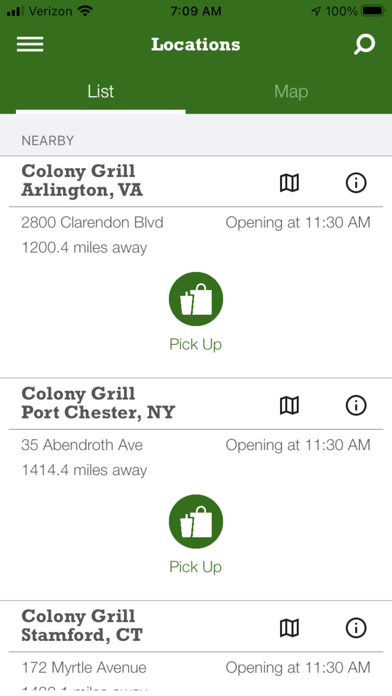 Colony Grill Screenshot