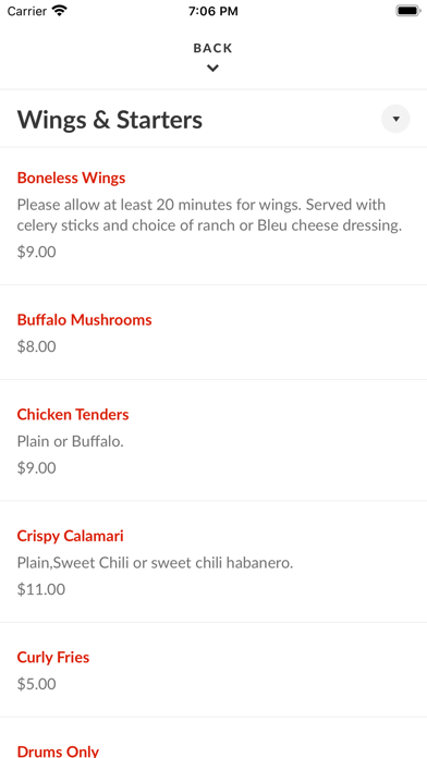 Chasers Sports Bar & Grill Screenshot