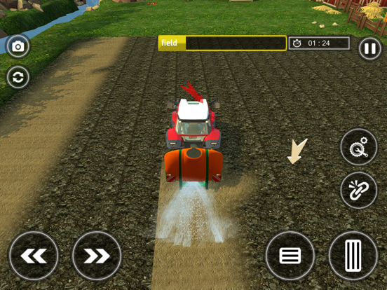 Screenshot #6 pour Simulateur de tracteur agricol