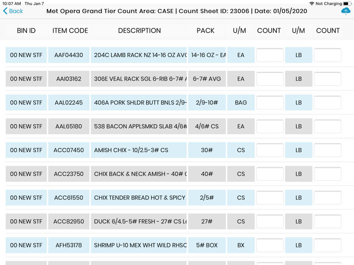 Food Service Ace - Back Office