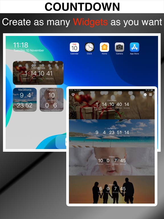 Screenshot #5 pour Countdown Timers ツ