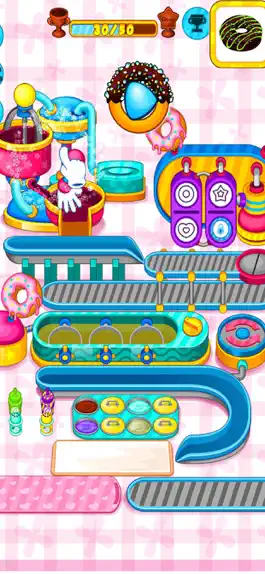 Game screenshot Donut Make Factory-Girl Game apk