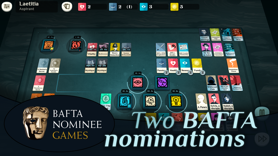 #4. Cultist Simulator (iOS) 由: Playdigious