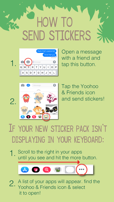 YooHoo Animated Stickers Screenshot