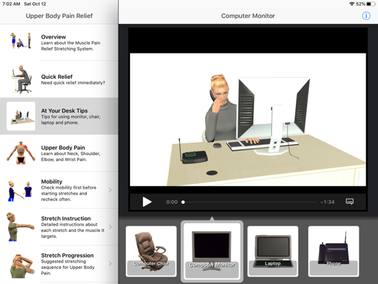 Screenshot #6 pour Stretch for Pain Relief Upper